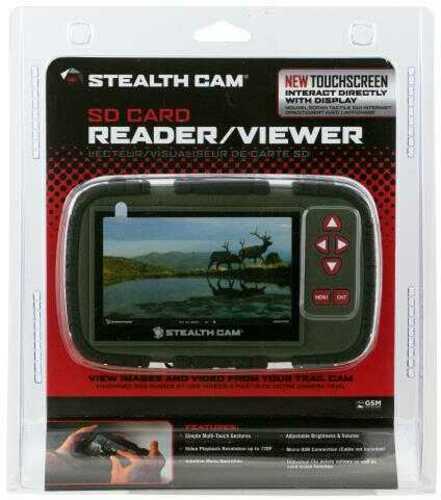 Stealth Cam SD Card Reader/VIEWE W/4.3 LCD Touch Screen